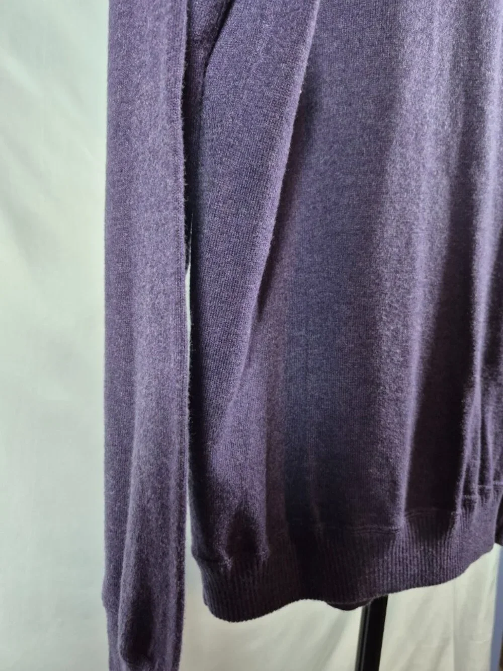 Nat Nast Luxury Originals Purple Cashmere Blend Sweater Men's Small